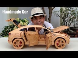 2024 Lamborghini Urus: The Wooden Edition Crafted by a Carpenter