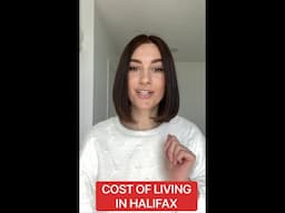 Cost of Living in Halifax | Cost of Living in Nova Scotia #shorts #halifax #novascotia #canadavlogs