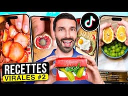 Ces RECETTES TIKTOK virales sont INCROYABLES - COTTAGE CHEESE WRAP