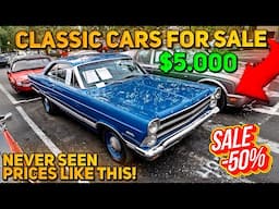 20 Magnificent Classic Cars Under $15,000 Available on Facebook Marketplace! Unique Cheap Cars!