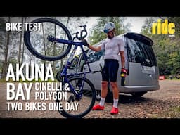 Bike test (pt2): Comparing Polygon Strattos and my Cinelli – Akuna Bay, same day, same loop