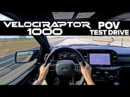 World's Most Popular Raptor | VelociRaptoR 1000 Test Drive | 1000 HP Raptor R