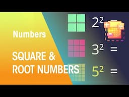 What Are Square & Root numbers | Numbers | Maths | FuseSchool