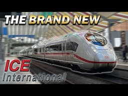 Brussels to Frankfurt at 300km/h on the INCREDIBLE BRAND NEW ICE 3neo!