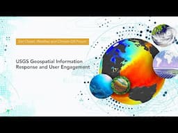 USGS Geospatial Information Response & User Engagement