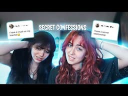 REACTING to YOUR guys‘s MOST SECRET CONFESSIONS😃😧🤯 (do you need help?😭)