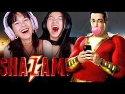 Foreign Girls React | Shazam | First Time Watch