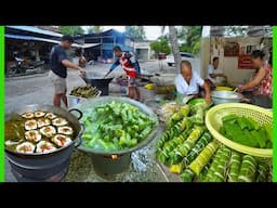 ផ្ទះយាយវណ្ណា ឬ យាយអាម៉ុកនៅបាត់ដំបង (ហហ្មុក) លក់នំអន្សម និង អាម៉ុកត្រី តជំនាន់ ល្បីខ្លាំងនៅបាត់ដំបង