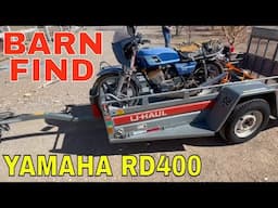 Barn Find-  Look Inside the Engine with an Endoscope. Yamaha RD400 Service Manual Found