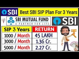 SIP Investment In Hindi | Best SIP Plans For 2024 | Best SIP Mutual Funds For 2024 | SBI Mutual Fund