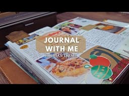 Holiday Memory Keeping in My Traveler’s Notebook 🎄🎁 Journal with Me + Scrapbooking Ideas