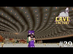 Painting with Deployers.  - Minecraft Cave Factory Ep. 29