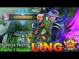 Legendary Ling 79% Current Win Rate - Top 1 Global Ling by Hyakuya Yūichirō - Mobile Legends