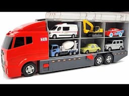 13 Types Cars Tomica ☆ Open Tomica and place it on Okataduke convoy!