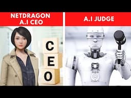 Amazing AI, AI Replace a Judge in Court? How Virtual AI Appointed as CEO, How AI Better at Hiring