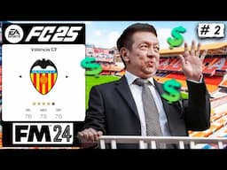 Llega Nueva Oferta para Comprar el Club a Peter Lim | Valencia CF en FM 24 & FC 25 Modo Carrera EP.2