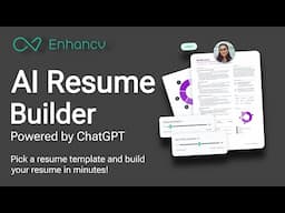 Enhancv: Online Resume Builder | How to build resume using artificial intelligence