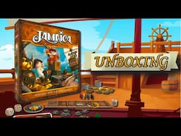 Jamaica! Unboxing the pirate-themed tactical race game!