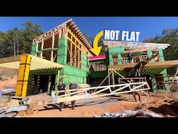 Construction of a MEGA sized Modern Home PT 43