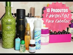 Produtos Favoritos para os Cabelos