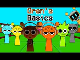 Oren's Basics in Sprunki // Sprunki in the Baldi's School █ Baldi's Basics █