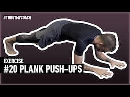 Build Core Strength with No Equipment Needed - Plank Push Ups