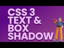 CSS Box and Text Shadow - 2 Minute Easy Tutorial