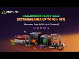 ⚡️Up To 45% OFF! Creality HALLOWEEN Party Sale!🎃