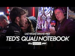 Ted recaps Vegas quali 🎰| Ted's Qualifying Notebook | 2024 Las Vegas Grand Prix