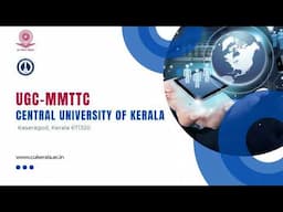 RM South MMTTC Central University of Kerala