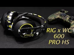 RIG and Wicked Cushions Had a Baby... The 600 PRO HS Wireless Headset