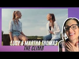 Lucy & Martha Thomas - The Climb (Miley Cyrus Cover) | Music Reaction |