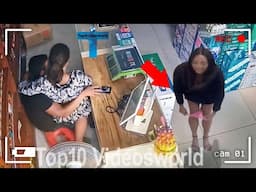 WEIRD THINGS EVER CAUGHT ON SECURITY CAMERAS & CCTV #17