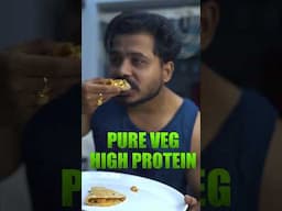 Pure Veg High Protein Recipe Telugu #pureveg #proteinfood #cooking #eating #telugufitness #ytshorts