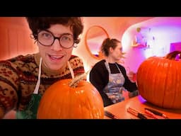 Carving The World's BIGGEST PUMPKINS