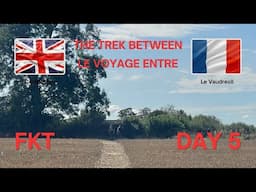 Comberton Le Vaudreuil Twinning Trek 2024 - Day 5 - Leaving London crossing the M25