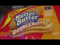 Nutter Butter Double Nutty Peanut Butter Cookies #nutterbutter #nutter #butter #peanutbutter