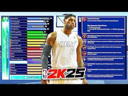 *PRIME* LEBRON JAMES BUILD is BACK on NBA 2K25! NEW "GOAT JAMES" is the BEST BUILD in the GAME!