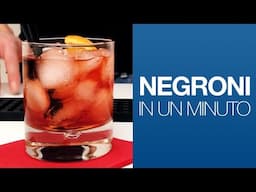 Negroni in un minuto - Tutorial | Drink Corner - One Minute Cocktail