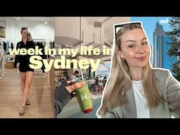 SETTLING INTO SYDNEY | in my healthy girl era 🍓🎧 self care, reminiscing about uni ad