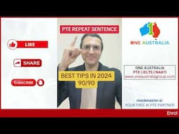 PTE REPEAT SENTENCE: TOP TIPS FOR 2024 #pte #ptespeaking #ptetips #repeatsentence #mockmasterai