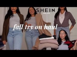 SHEIN FALL CLOTHING 2024 TRY ON REVIEW 🍂 cozy chic haul