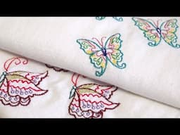 How to Machine Embroider Tea Towels Using Embrilliance Software