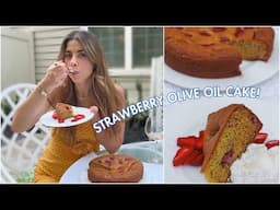 Light & Easy Summer Meal Ideas | the BEST Olive Oil Cake 🌞🍓🍰 | Mediterranean Lifestyle Vlog