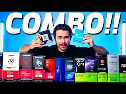 New! - BEST 👑 CPU & GPU Combos for PC Gaming in 2024! - 1080p / 1440p / 4K