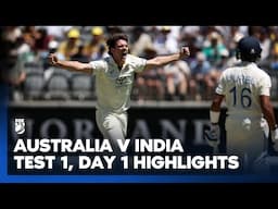 Australia v India - First Test, Day 1 Highlights I 22/11/24 I Fox Cricket