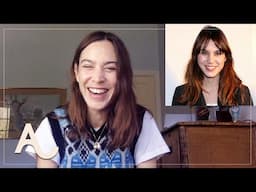 Alexa Chung Reacts to her Past Hairstyles - Lockdown Locks