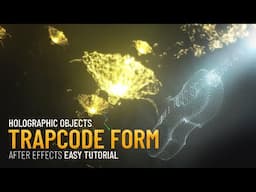 Gorgeous Holographic Objects - Trapcode Form OBJ Tutorial