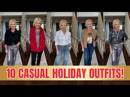 Holiday Fashion 2024: 10 Outfit Ideas for Women Over 50!