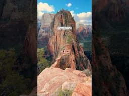 Angels Landing in Zion National Park is 🤩🤩🤩